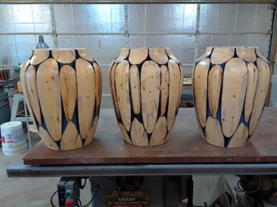 Gary Burditt, wood sculpture