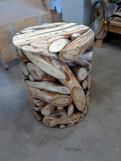 Gary Burditt, wood sculpture