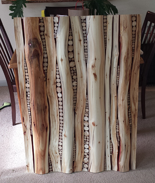 Wood sculpture