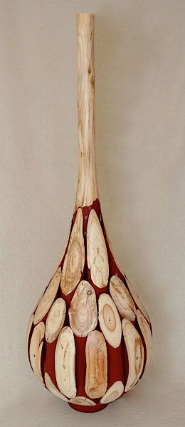 Red Vase